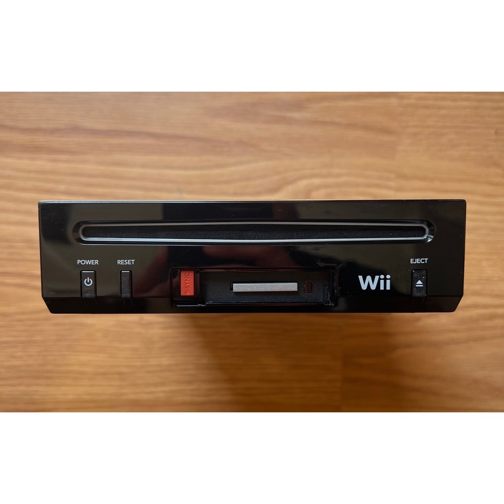 Nintendo Wii Console Black Model RVL-101 Replacement System Only